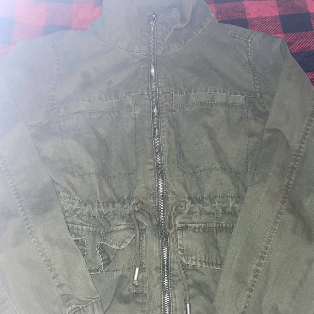 Old Navy Army Green Utility Jacket